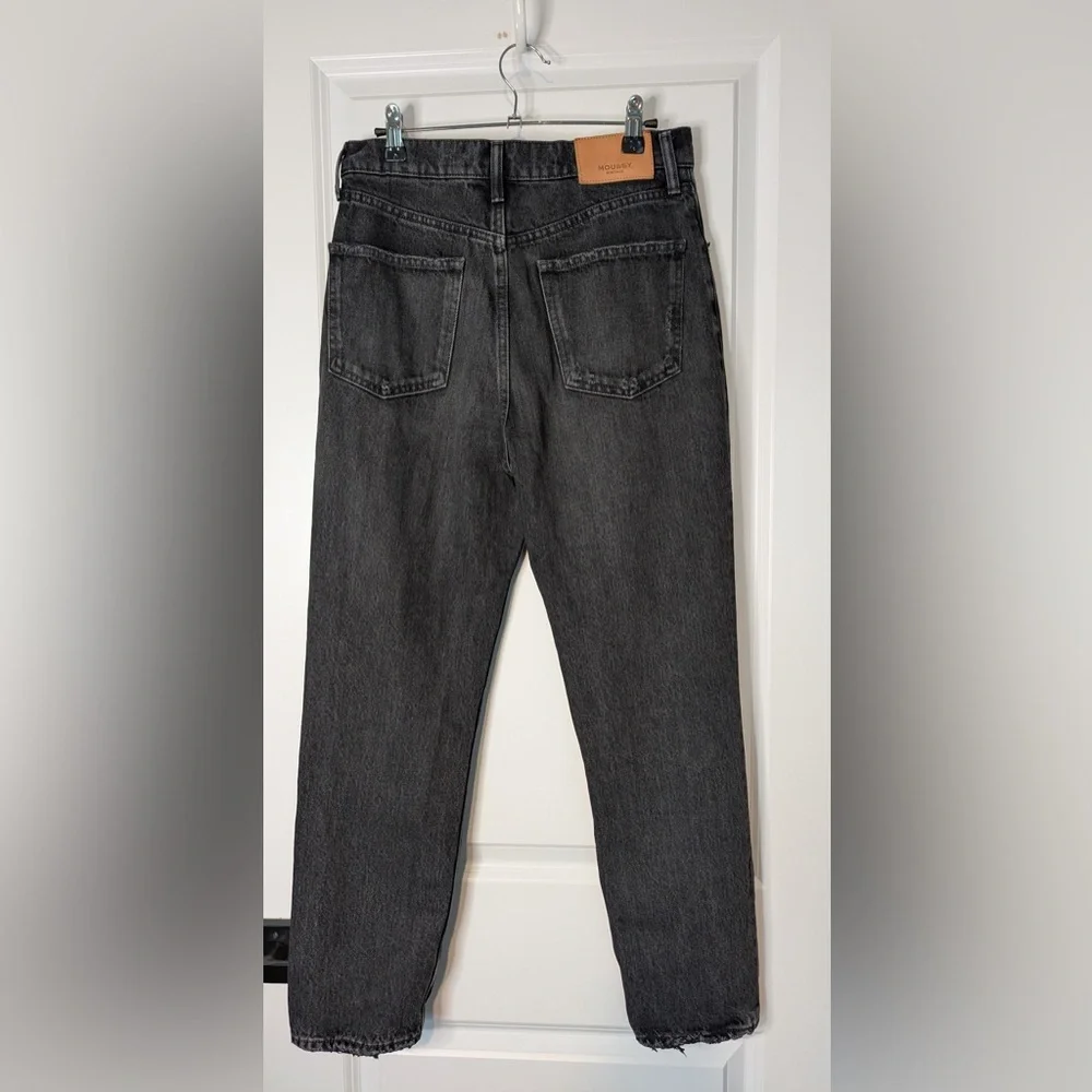 Moussy Vintage Black Stuart Boy Skinny Jeans in Size 28